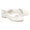Sapatos Noiva Rasos com renda