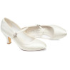 Sapatos Noiva Boneca salto medio