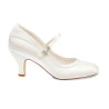 Sapatos de Noiva Boneca Pt. Salto medio 7cm. Envío grátis