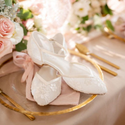 Sapatos de Noiva com Pouco Salto, Comodos e Tamanhos Grandes até 42