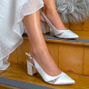 Sapatos noiva tacão medio