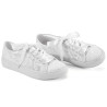Sapatillas tenis renda para noivas
