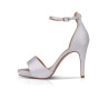 Sandalias Noivas Compensadas Off White, Saltos Altos. Envio Gratis Portugal