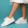 Sapatilhas de Noiva Tipo Tenis muito Especiais e com Muito Charme.