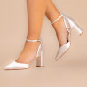 Sapatos Novia Saltos Grossos, Confortáveis e Muito Elegantes.