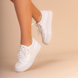 Sapatilhas Tenis de Noiva Cobertas de Perolas. Envio Gratis Portugal