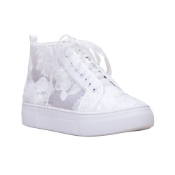 Sapatilhas Tenis Renda para Noivas com Envio Gratis a Portugal.