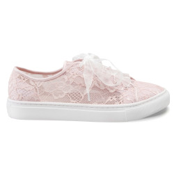 Tenis para casamento cor rosa. Sapatos para Noivas Portugal