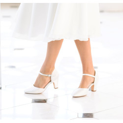 Sapatos de Noiva Saltos Baixos . Sapatos Casamento Portugal
