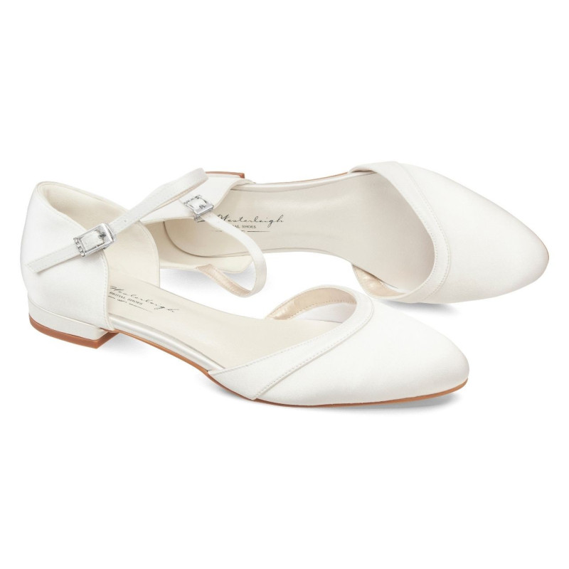 Sapatos de noiva rasos, elegantes e confortáveis em Portugal Sapatos de noiva rasos, elegantes e confortáveis em Portugal