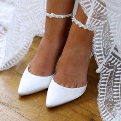 Sapatos de Noiva Baratos, Saltos Altos Finos Elegantes