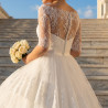 Top de Noiva em Renda Transparente | Decote Barco