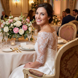 Bolero noiva ombros descobertos elegante