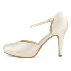 Sapatos noiva clássicos salto alto
