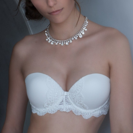 Soutien Cai Cai Noivas com Enchimento Push up Simples.