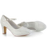 Sapatos noiva salto grosso