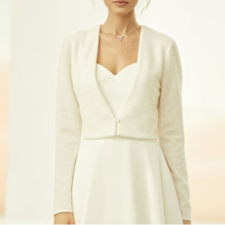 Bolero Casaco Noiva Feito em Lã Efeito Cachemir Muito Macia - Portugal